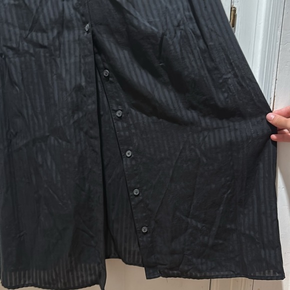 MARA HOFFMAN swim Beatrix maxi button down dress coverup - Picture 5 of 11